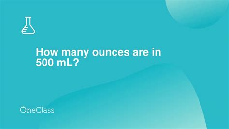 The answer is 1.6907 oz. This is a fluid ounce of volume, not the typical ounce that measures weight. You can view more details on each measurement unit, such as ml or …